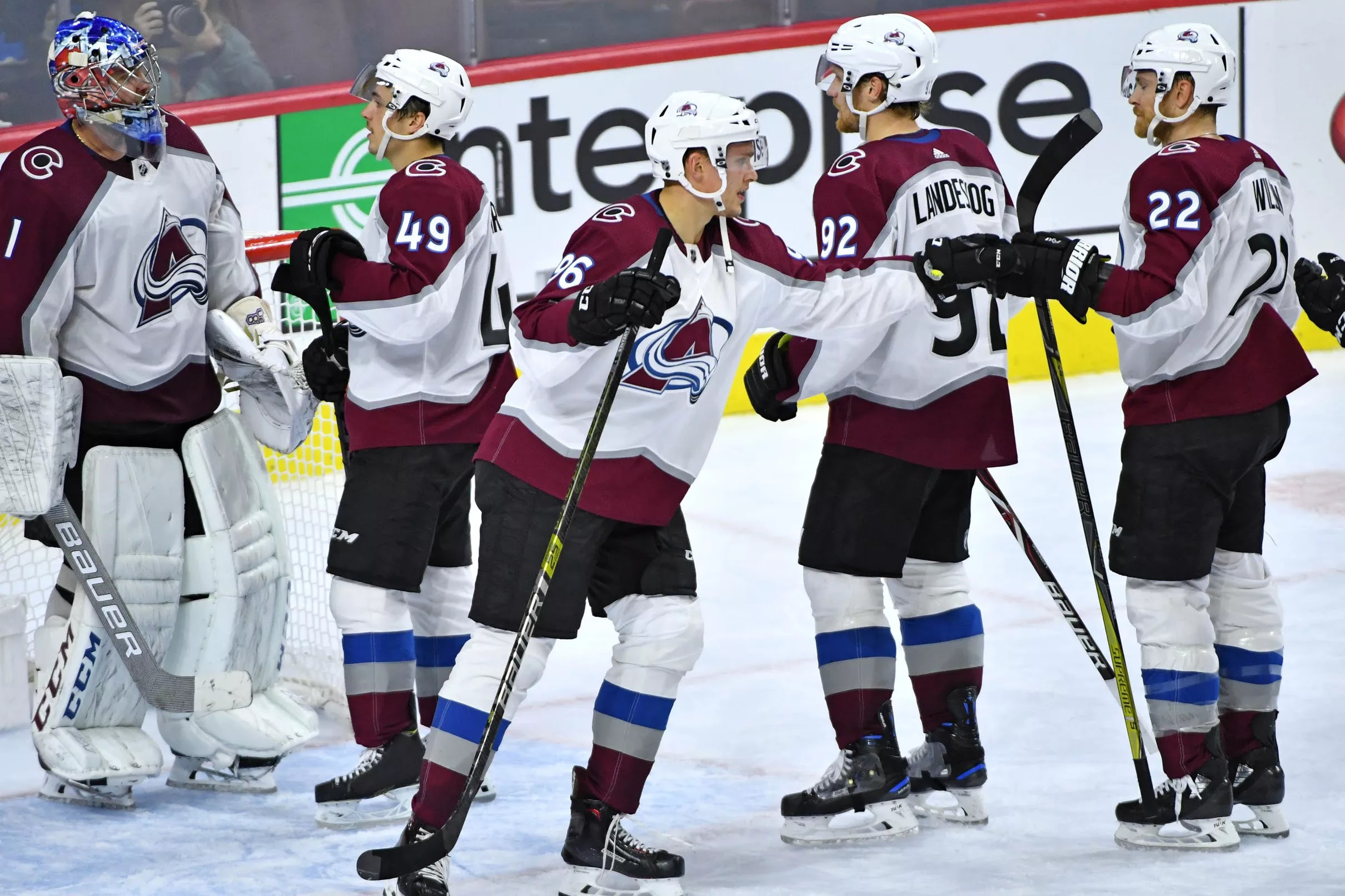Colorado Avalanche You can find us here, on the ice, and in your