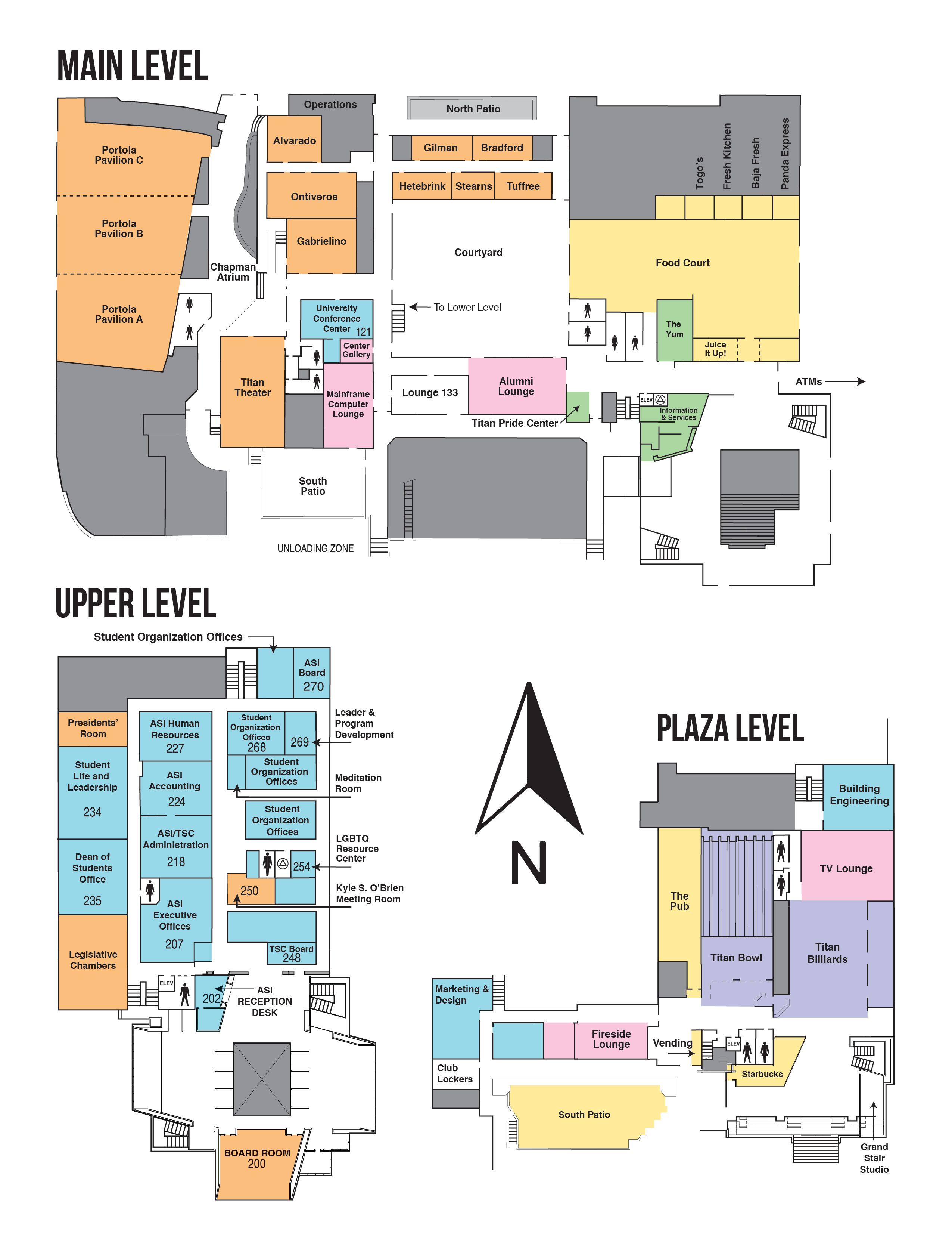 Cal State Fullerton Campus Map - Maping Resources