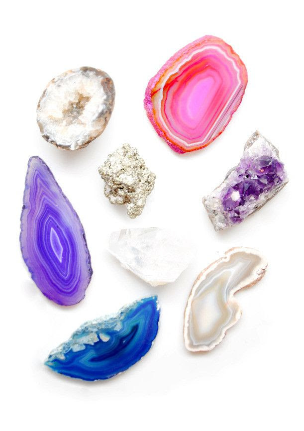 http://www.pinterest.com/pin/511158626428254935/ A colorful 'Gemstone Magnet Set' to spruce up her fridge. Great stocking stuffers!