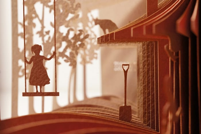 360° Visual Stories Cut into Paper Books by Yusuke Oono 360° Visual Stories Cut into Paper Books by Yusuke Oono silhouettes paper illustration books