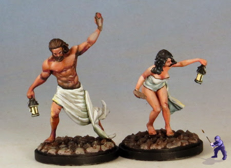 Kingdom Death Survivors Zachery and Erza