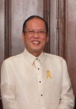 English: Philippine President Benigno S. Aquin...