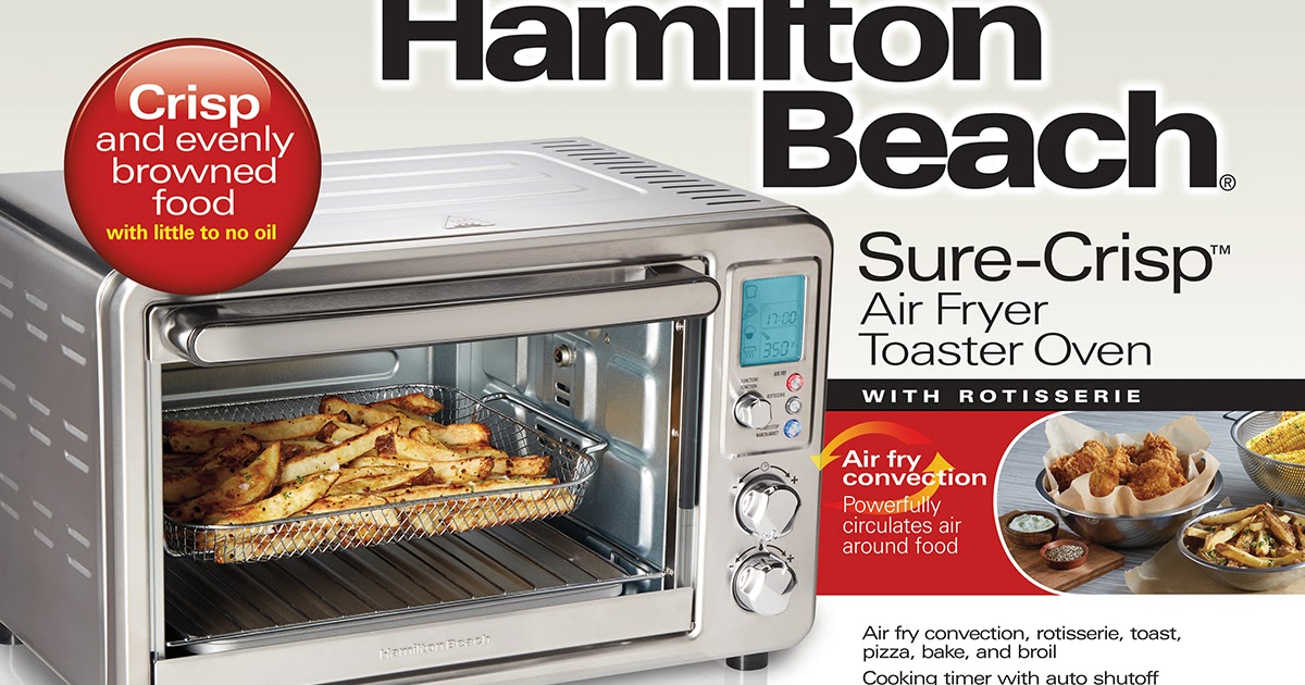 Hamilton Beach Toaster Oven Air Fryer | Decoration Items Image