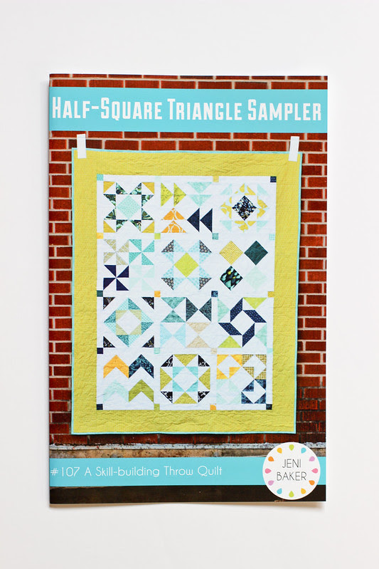 Half-Square Triangle Sampler Paper Pattern