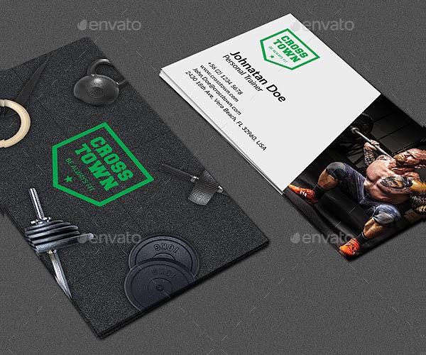 CRMla Personal Trainer Business Cards Images