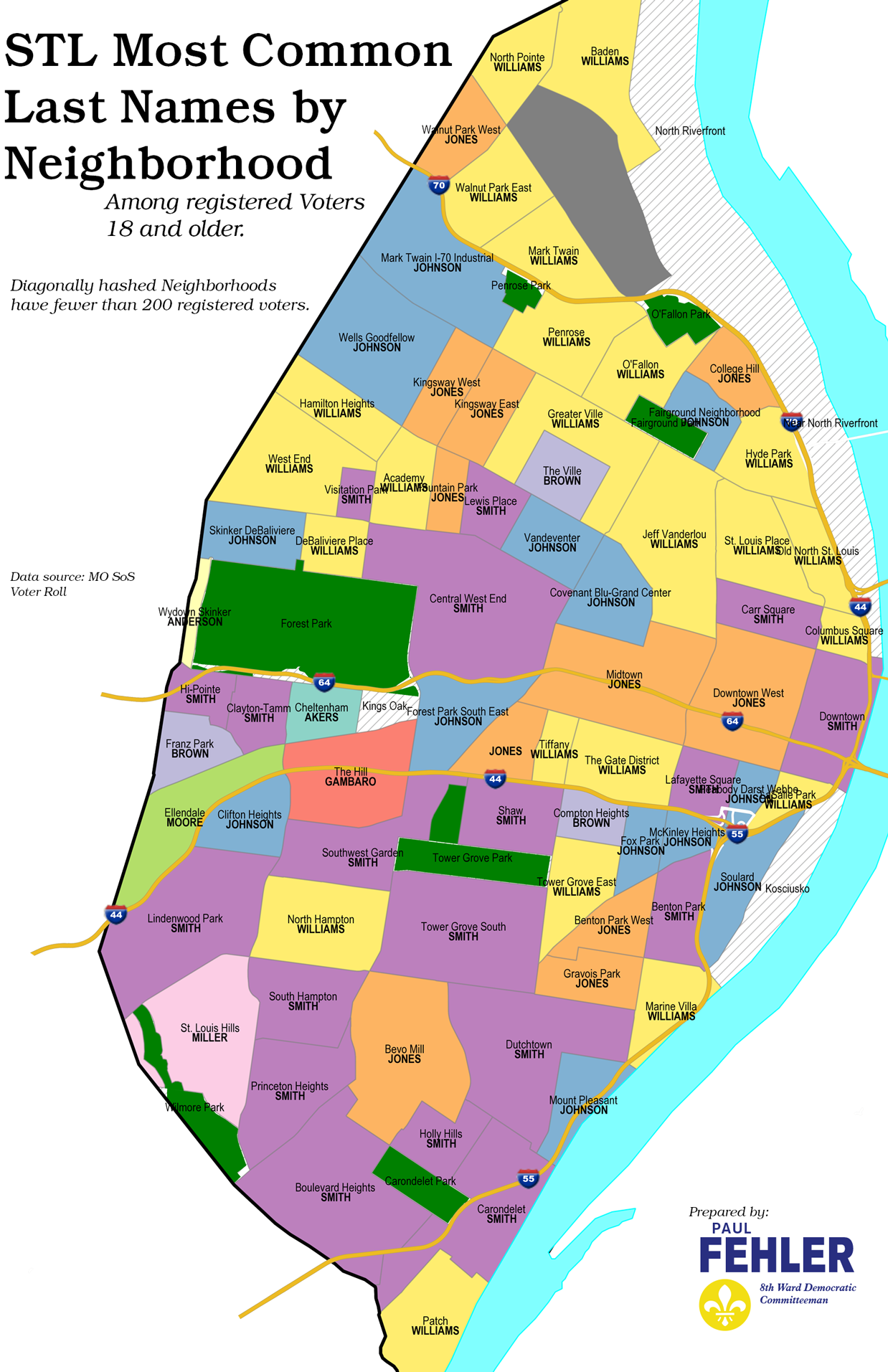 Map Of St Louis Neighborhoods Maping Resources