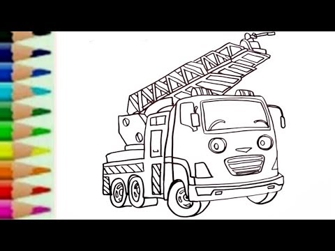 Mewarnai Gambar Mobil Tayo - Edukasi Kita