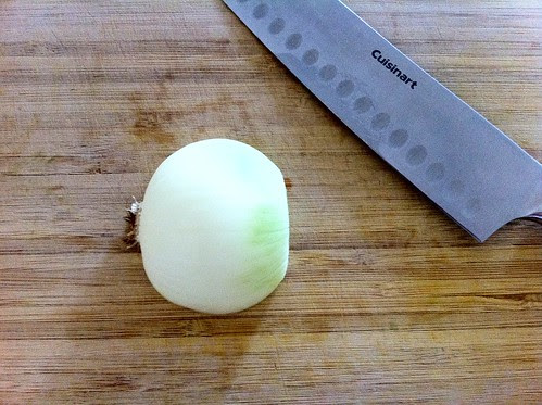 1/2 Yellow Onion, Peeled