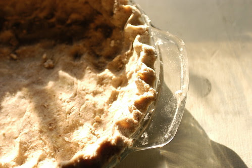 it takes time to make a pie crust