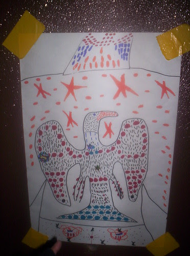 Pin the sequince on the jumpsuit