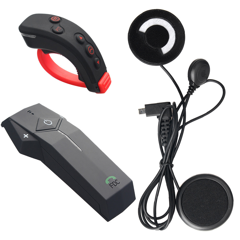 Product: Fast Promotion FreedConn COLO-RC Motorcycle Helmet Bluetooth Headset NFC FM Function With Earphone+Remote Control