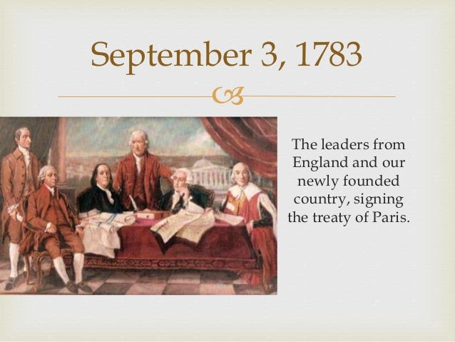 Kmhouseindia Treaty Of Paris Signed September 03 1783