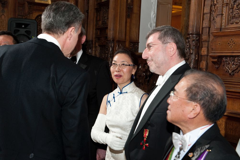 Recepția Regală a Corpului Diplomatic, la Castelul Peleș Recepția Regală a Corpului Diplomatic, la Castelul Peleș