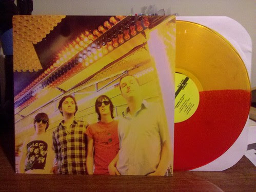 Crusaders Of Love - Never Grow Up LP - Red/Yellow Split Vinyl by factportugal