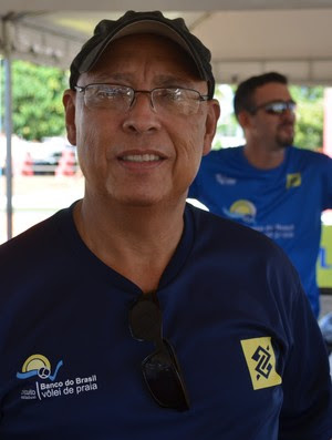 João Petrolitano, presidente da Federação Acreana de Vôlei (Foto: João Paulo Maia)