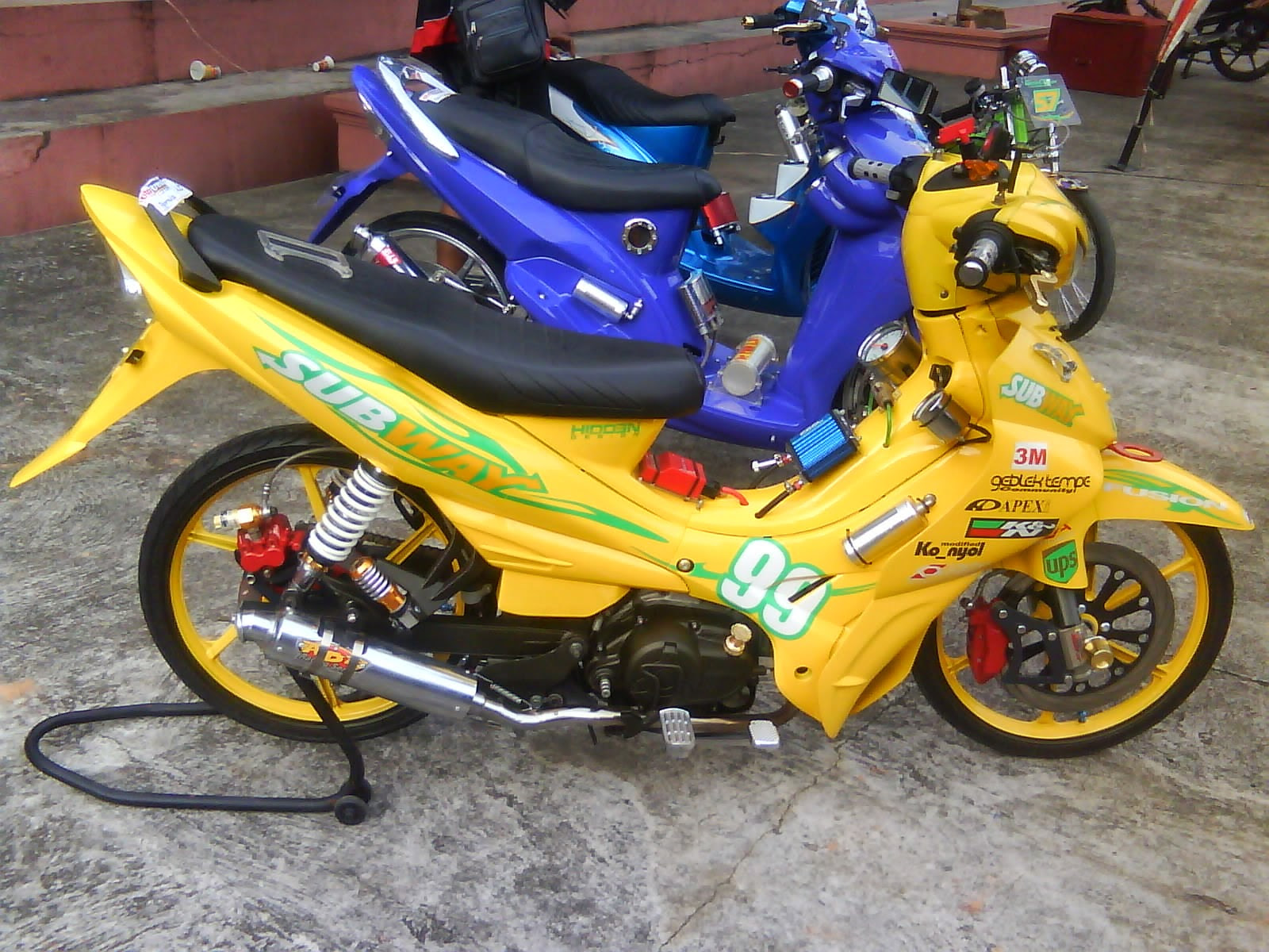 Ide 80 Gambar Modifikasi Motor Jupiter Z 115 Terlengkap | Velgy Motor