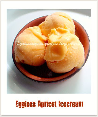 Apricot icecream