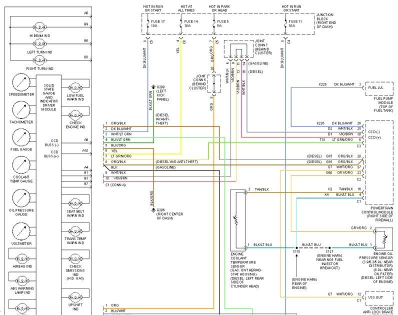 2001 Dodge Dakota Wiring Diagram - Wiring Diagram