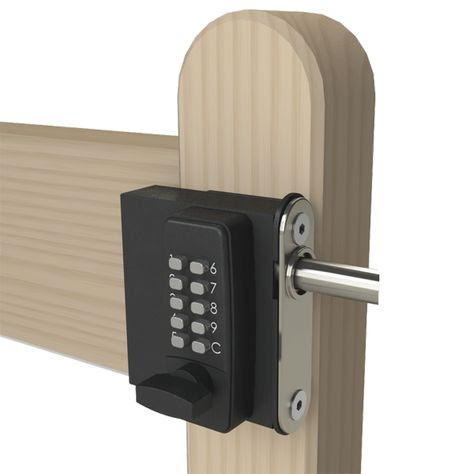 Wood Gate Keypad Lock | Hot Sex Picture
