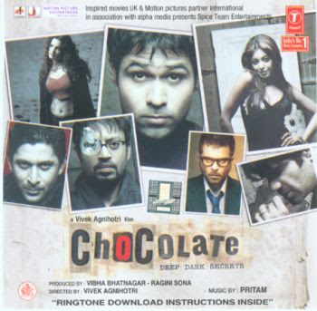 Chocolate: very serious-looking soundtrack album