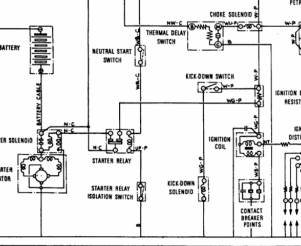 Rolls Royce Silver Shadow Wiring Schematic