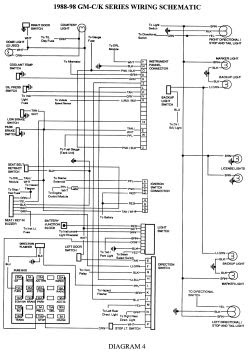 Fuse Box Diagram For A 1989 Chevy K2500 4x4 - Wiring Diagram