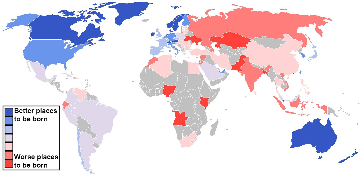 Clique para ampliar. Fonte dos dados: Economist Intelligence Unit. (Max Fisher / Washington Post)