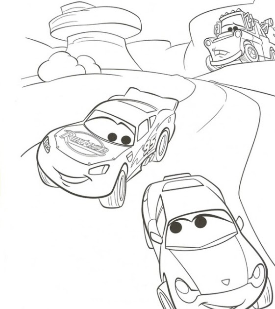 Kidsnfun.com 38 coloring pages of Cars 2 - Cars Coloring Pages