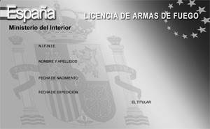 Tarjeta de licencia de armas