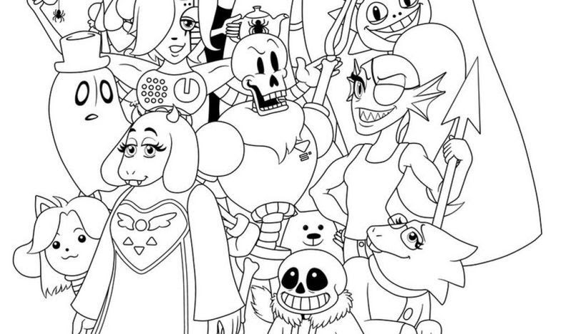 19 Undertale Asriel Coloring Pages - Printable Coloring Pages
