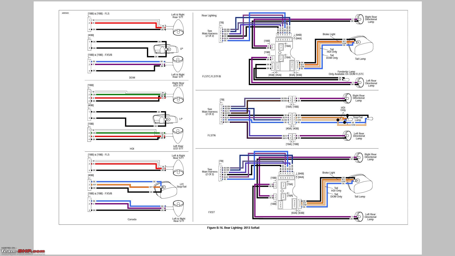 For Harley Softail Wiring Harnes Diagram - Wiring Diagram