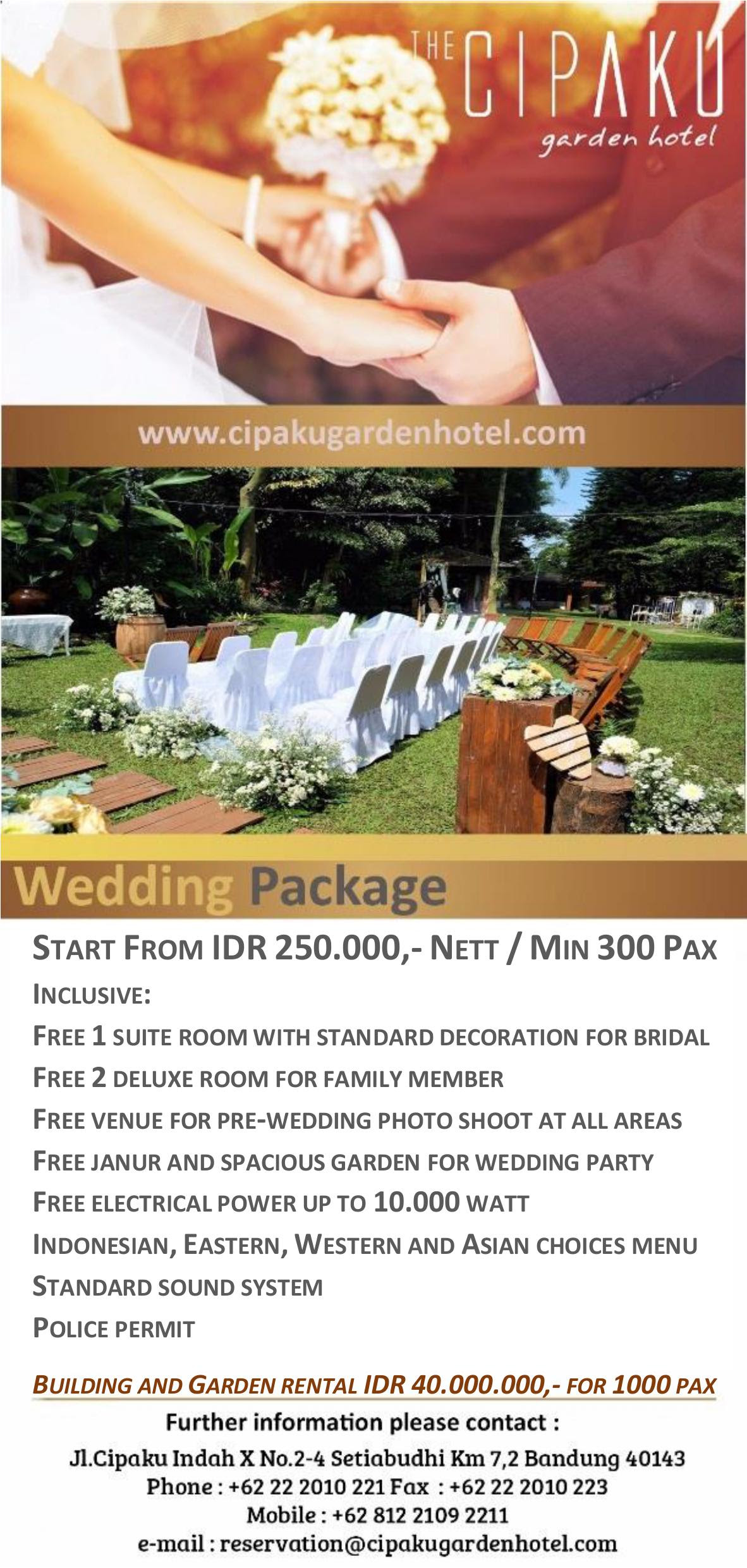 Hotel Poster Bandung Wedding Package Semua Tentang Informasi Poster