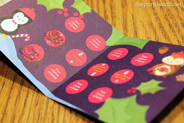 Giving Journal Card with Stamps