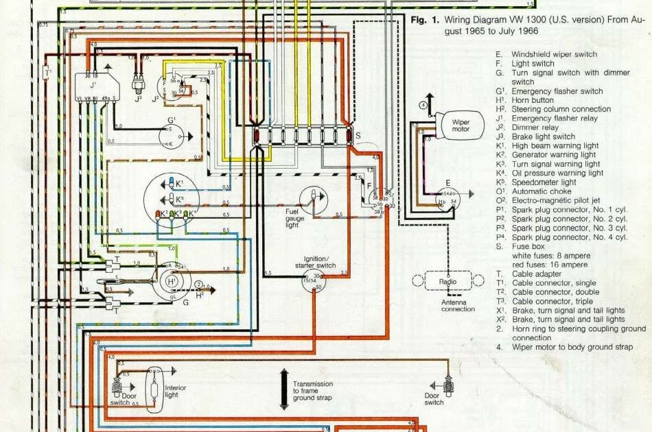 74 Beetle Wiring Diagram | schematic and wiring diagram