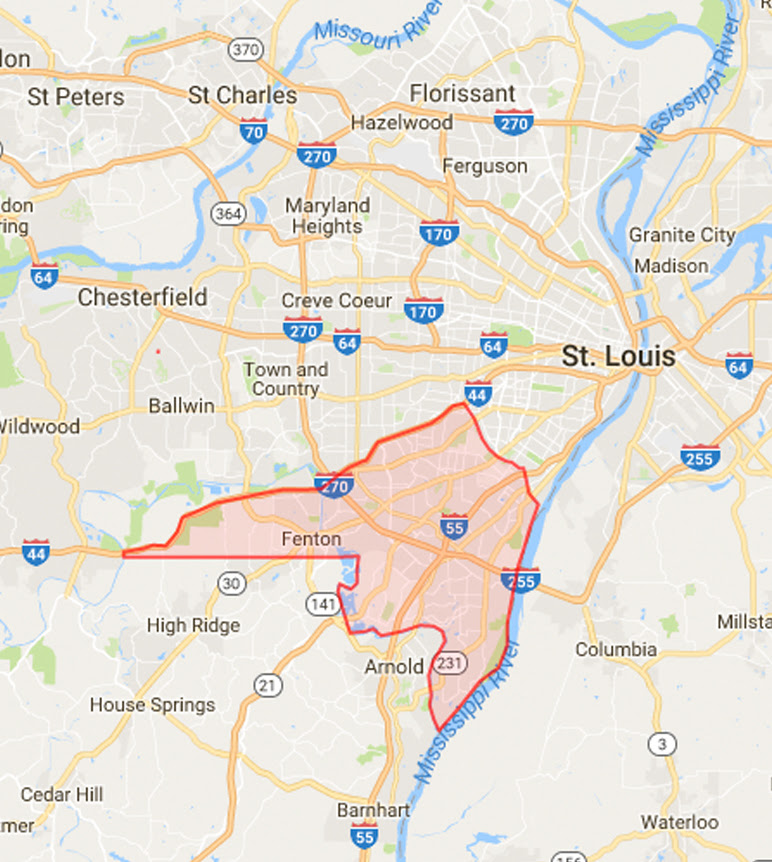30 St Louis County Real Estate Map Maps Database Source