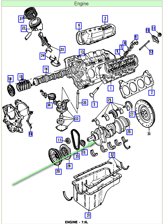 Ford F 250 460 Engine Diagram