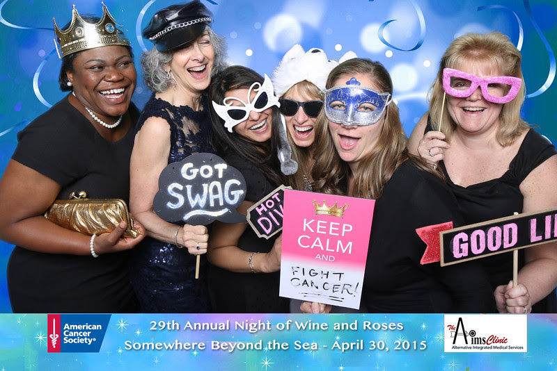 Photo Booth for American Cancer Society Wine & Roses Gala at The Palace at Somerset Park NJ