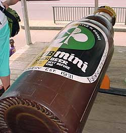 Star Beer coffin