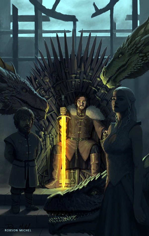 Best Examples of GAME OF THRONES ART (13)