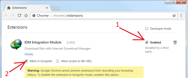 Featured image of post Idm Integration Module 6 30 For Chrome
