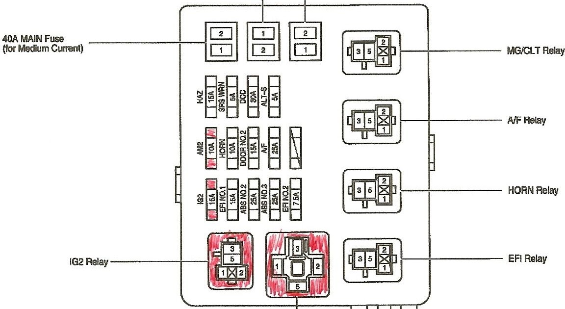 95 Tacoma Fuse Box - Wiring Diagram Networks