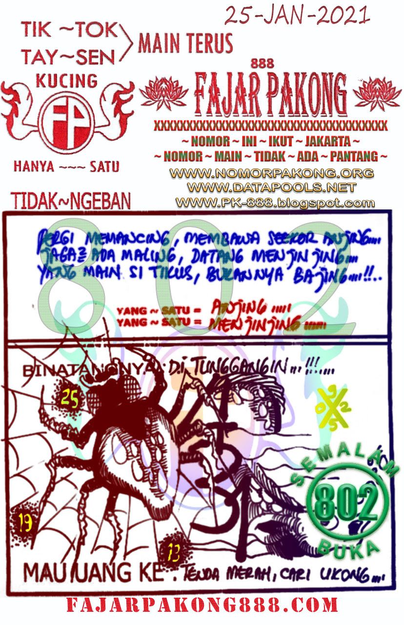 47 Fajar pakong 888 sidney hari ini