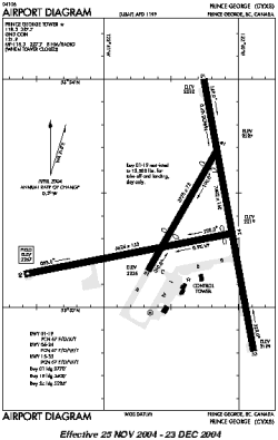 Yxs Prince George Prince George Airport Bc Ca Yxs Prince George Prince George Airport Bc Ca