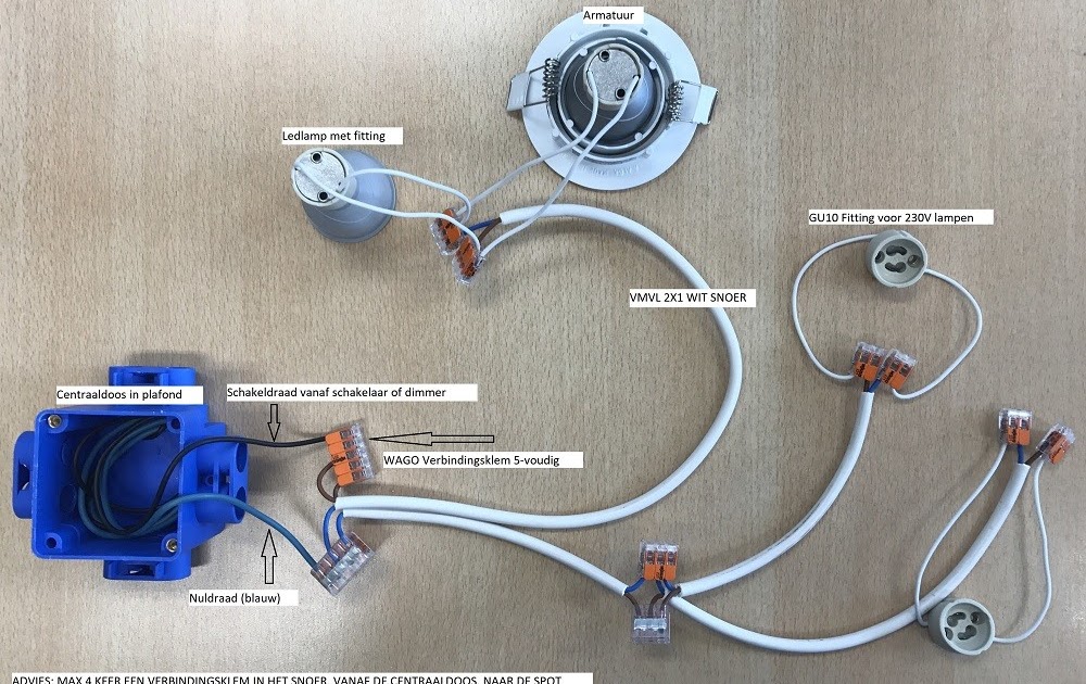 Hoe Meerdere Lampen Aansluiten Op 1 Kabel englshgint