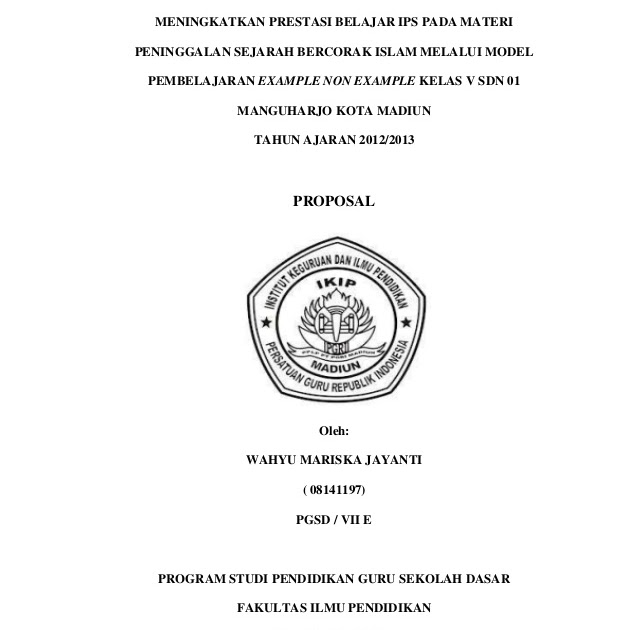 Proposal Ptk Sd Kelas 3 Twsaakjiwormom / Meningkatkan