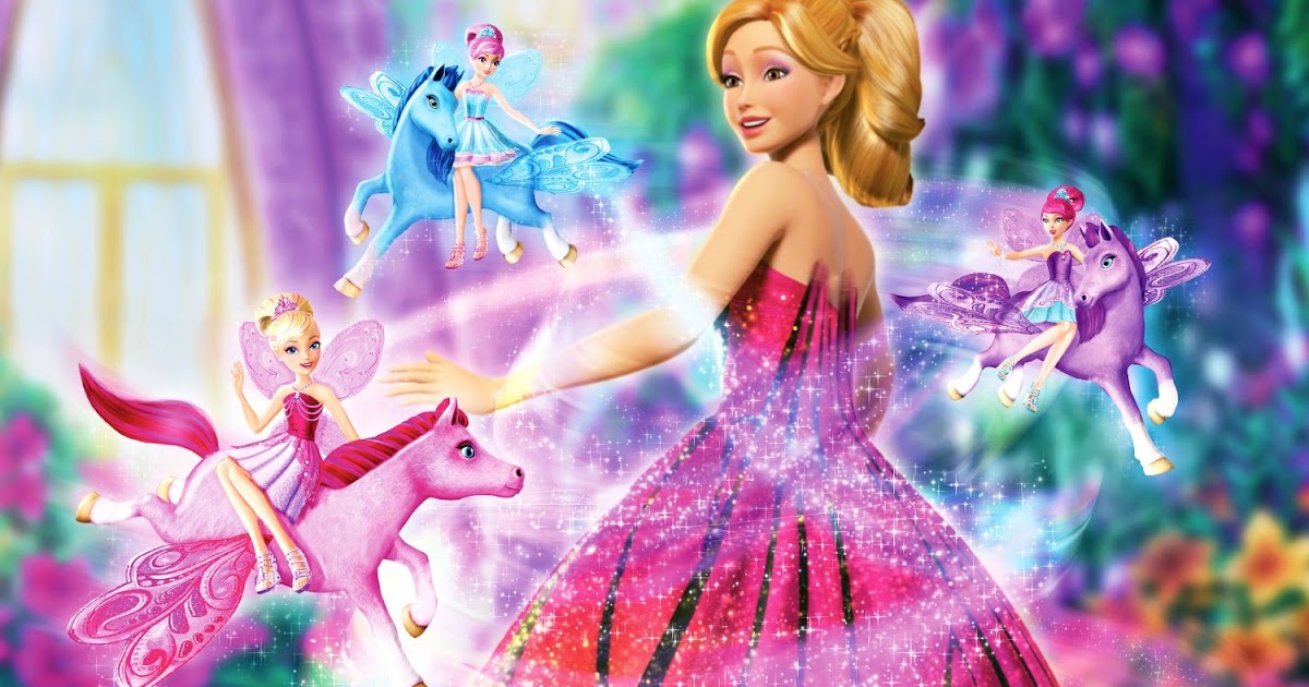 New Kids Cartoons: Barbie Mariposa and the fairy princess Urdu video