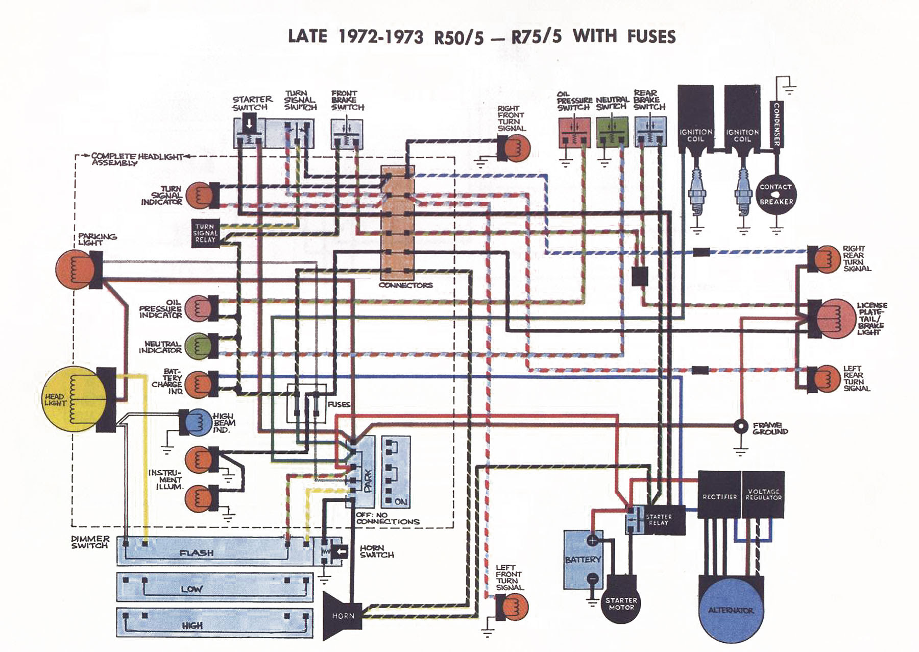 Stromlaufplan Bmw K75