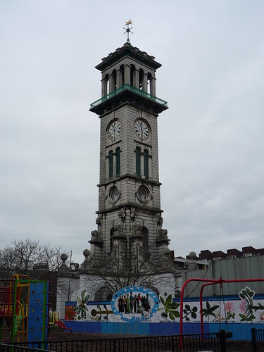 Clock Tower in Caledonian Park