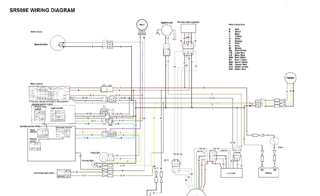 Yamaha Xt500 Wiring Diagram / Wiring Diagram For Xt500 / Find more