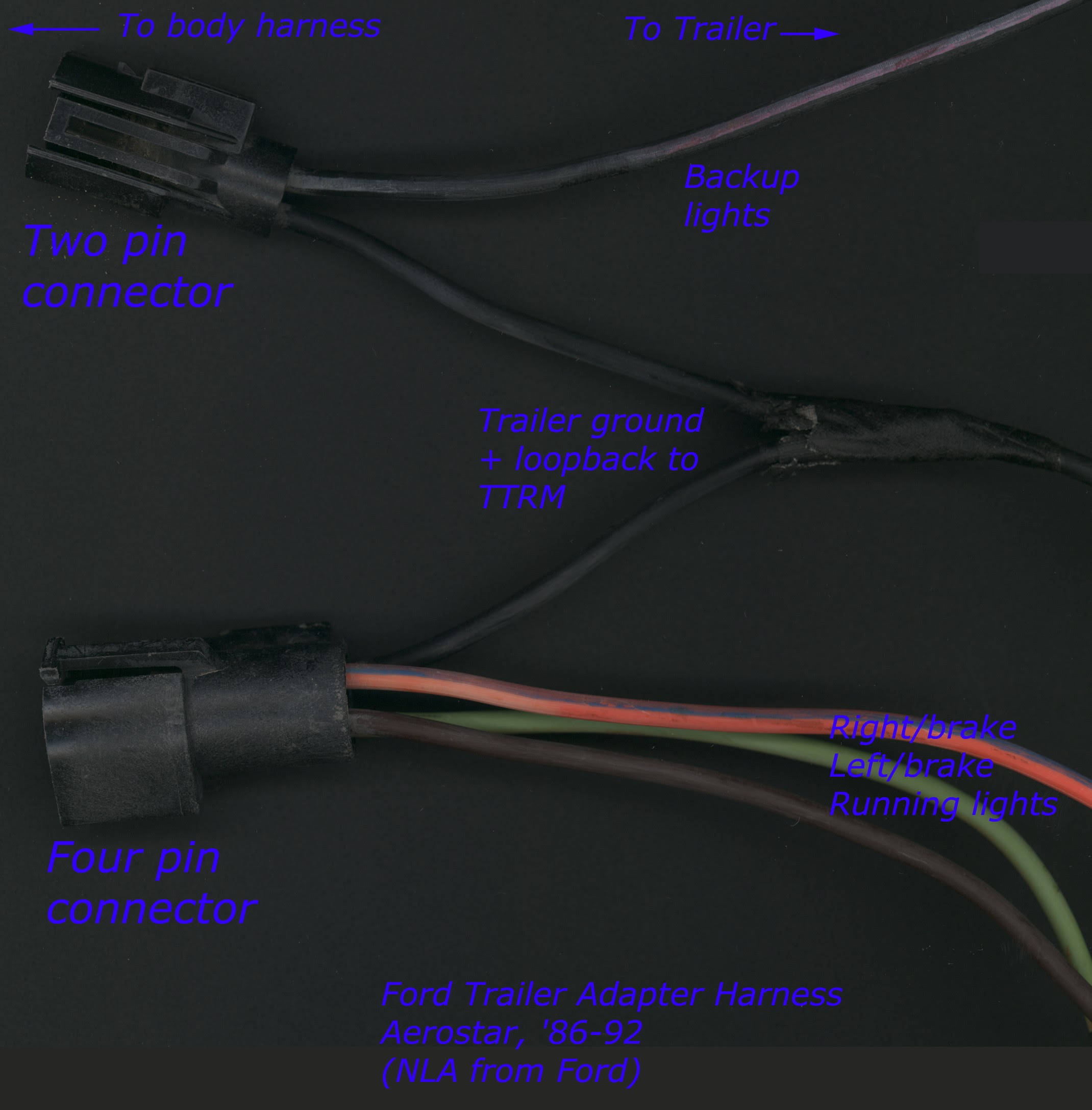 86 Ford F250 Wiring Diagram Tow Package - Wiring Diagram Networks